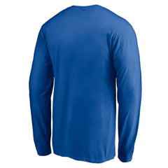 Buffalo Sabres Team Arch Knockout Long Sleeve T-Shirt Royal