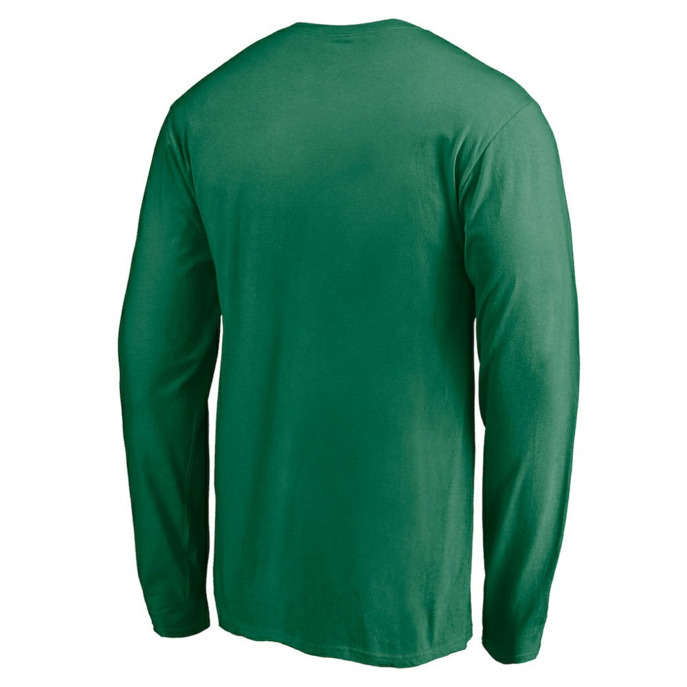 Dallas Stars Team Arch Knockout Long Sleeve T-Shirt Kelly Green