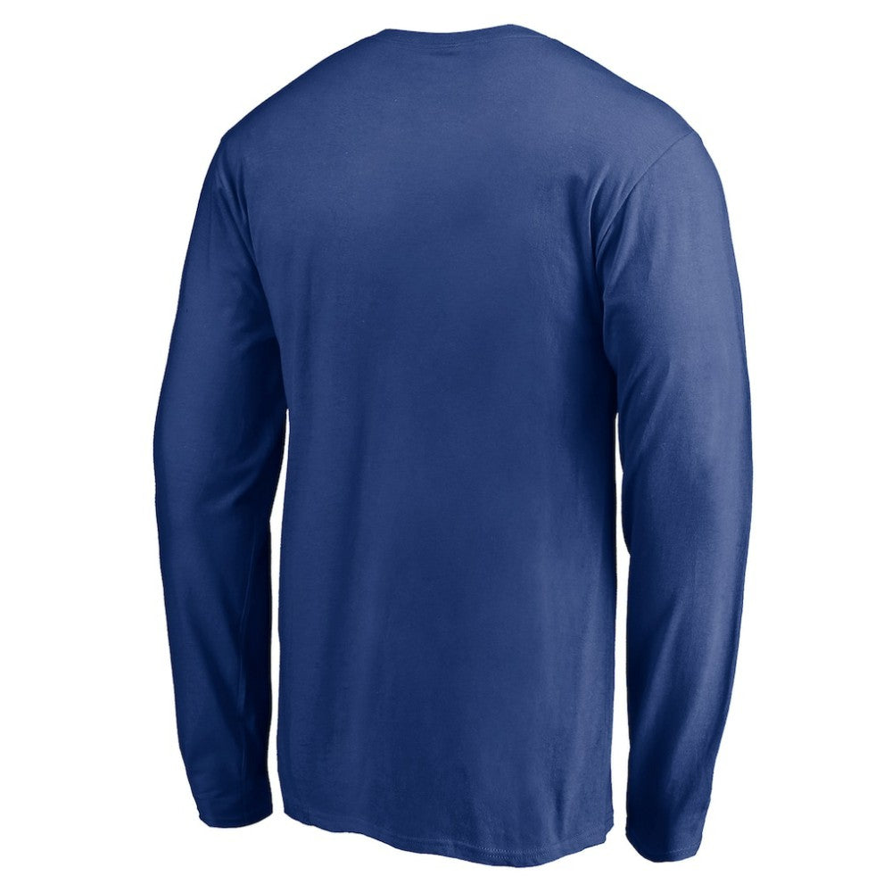 Tampa Bay Lightning Team Arch Knockout Long Sleeve T-Shirt Blue
