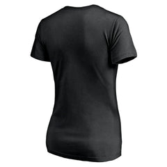 Philadelphia Flyers Women's Mascot In Bounds V-Neck T-Shirt Black