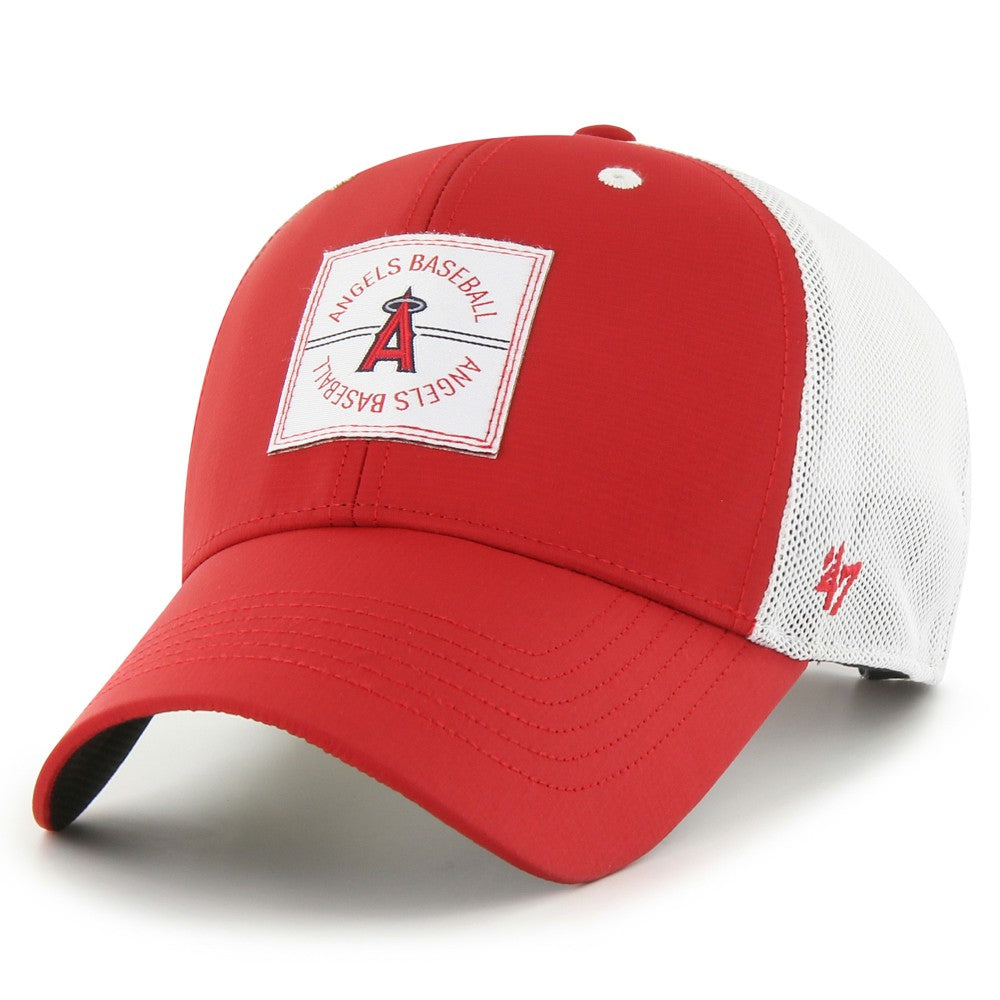 Los Angeles Angels Disburse MVP Trucker Adjustable Hat - Red | 47 brand