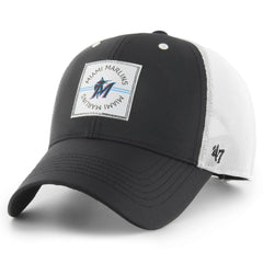 Miami Marlins Disburse MVP Trucker Adjustable Hat - Black | 47 brand