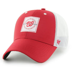 Washington Nationals Disburse MVP Trucker Adjustable Hat - Red | 47 brand