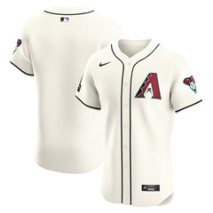 Arizona Diamondbacks Home Elite Patch Jersey - White | Nike