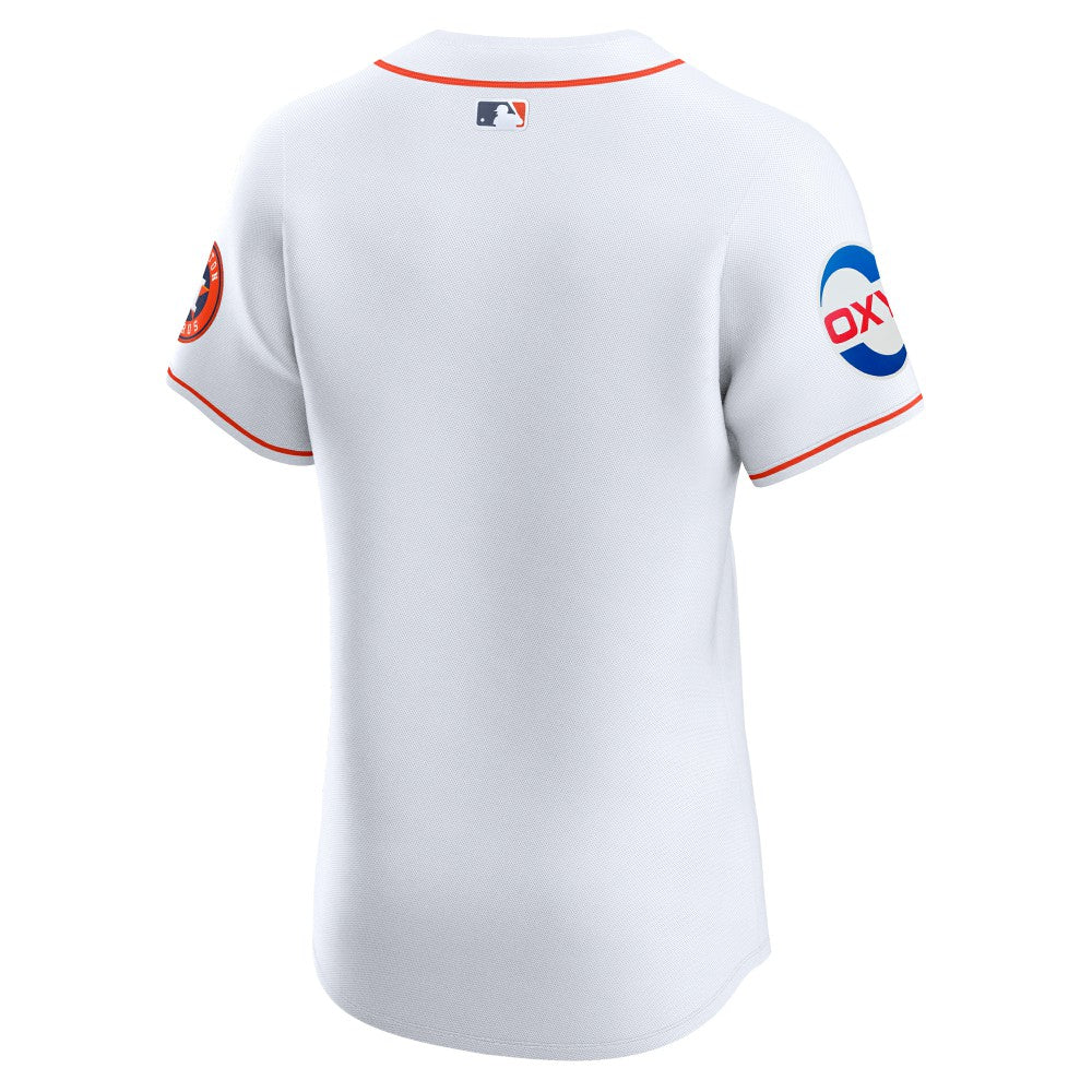 Houston Astros Home Elite Patch Jersey - White | Nike