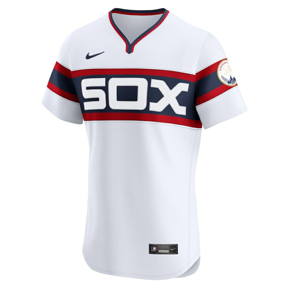 Chicago White Sox Alternate Vapor Premier Elite Patch Jersey - White | Nike