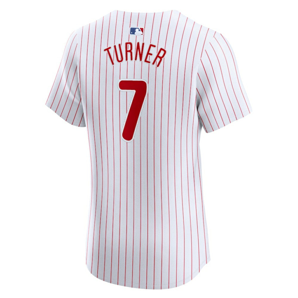 Trea Turner Philadelphia Phillies Home Elite Jersey - White | Nike
