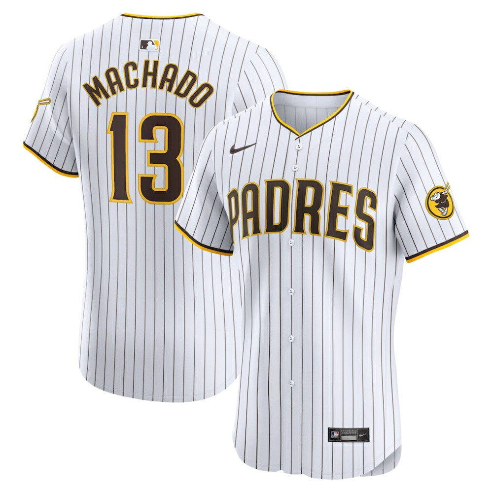 Manny Machado San Diego Padres Home Elite Jersey - White | Nike