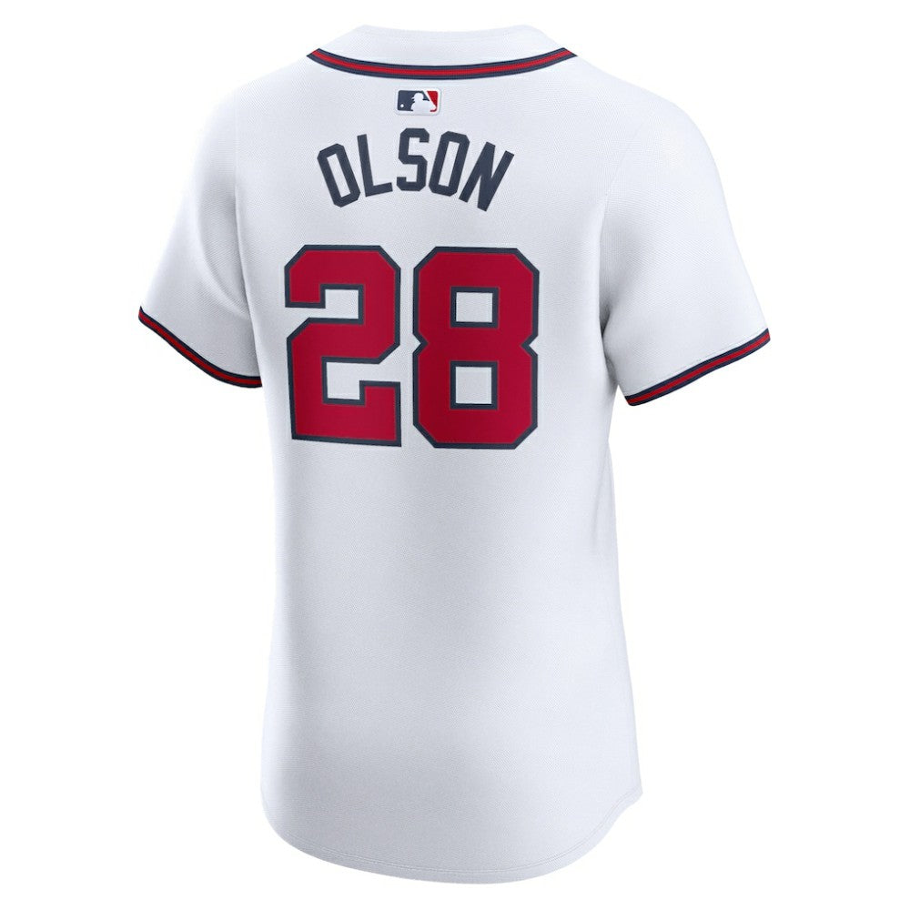 Matt Olson Atlanta Braves Home Elite Player Jersey - White | Nike