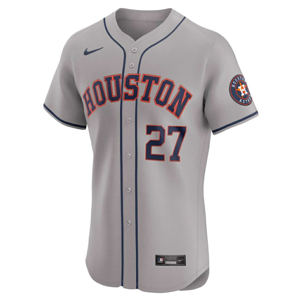 Jose Altuve Houston Astros Road Elite Player Jersey - Gray | Nike