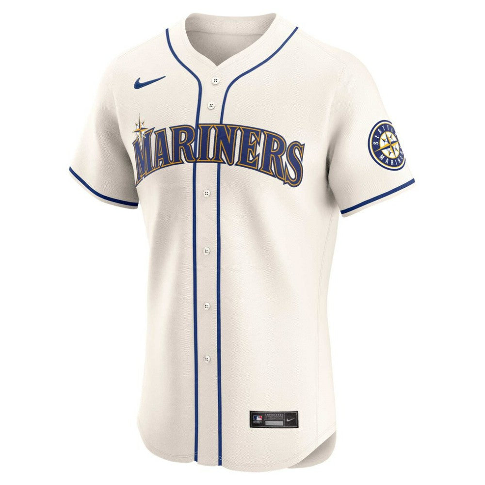 Julio Rodríguez Seattle Mariners Alternate Elite Player Jersey - Cream | Nike