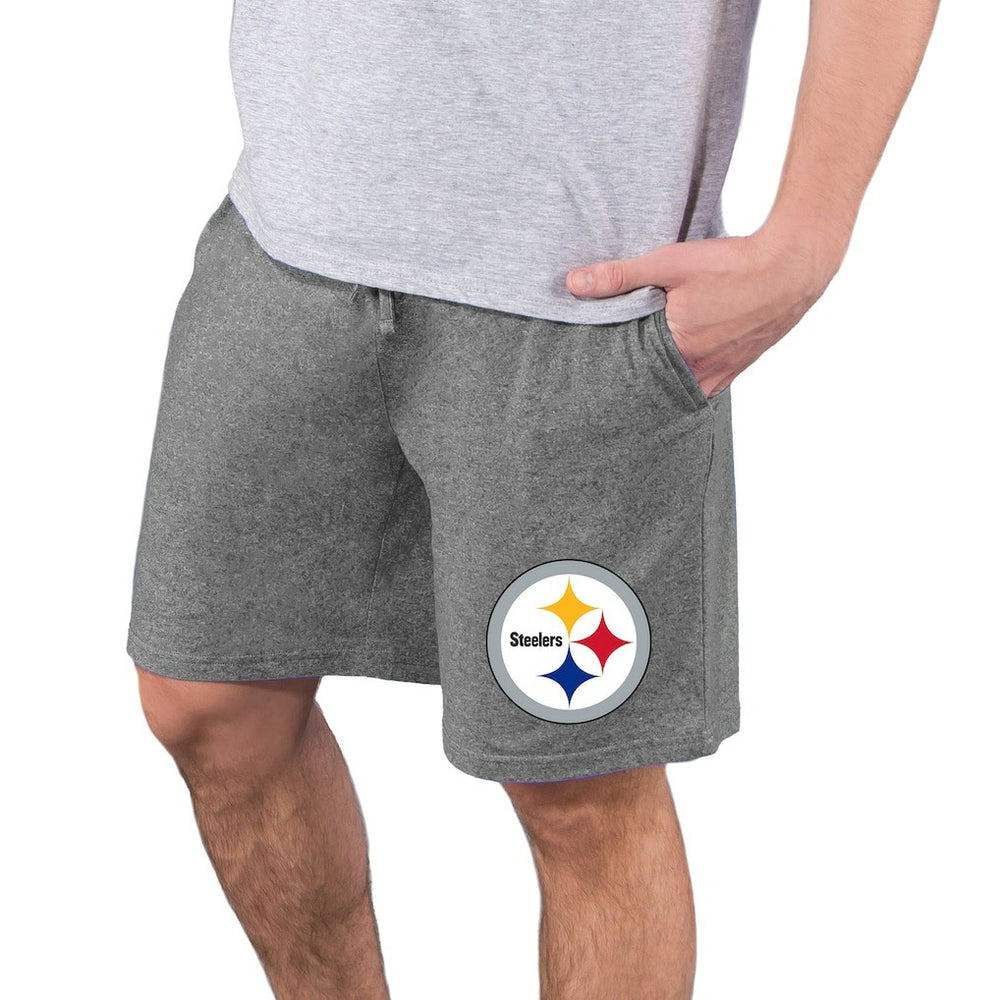 Pittsburgh Steelers Concepts Sport Quest Knit Jam Shorts - Charcoal sale