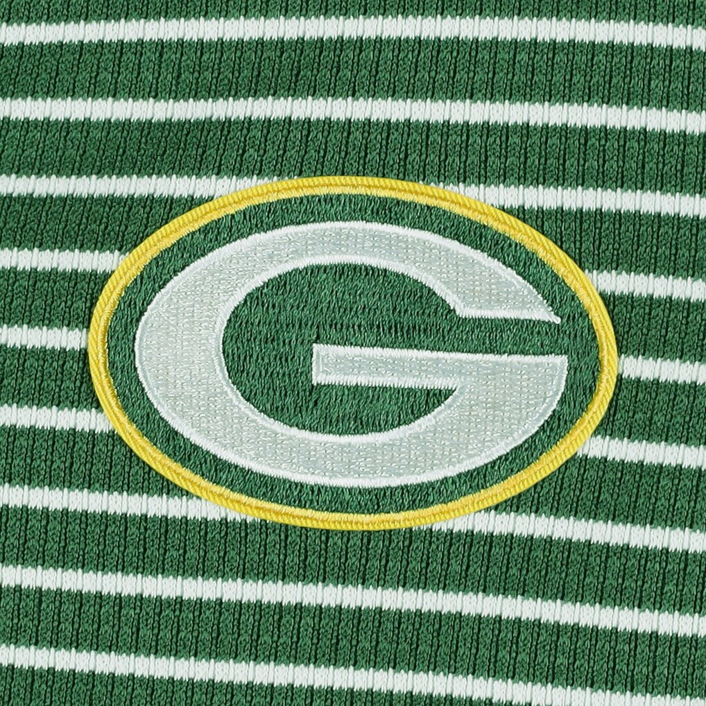 Green Bay Packers Antigua Women's Maverick Waffle Henley Long Sleeve T-Shirt - Green discount