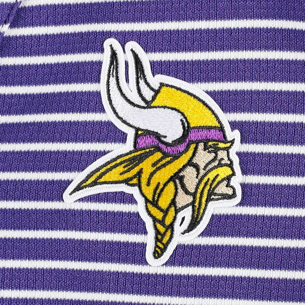 Minnesota Vikings Antigua Women's Maverick Waffle Henley Long Sleeve T-Shirt - Purple online