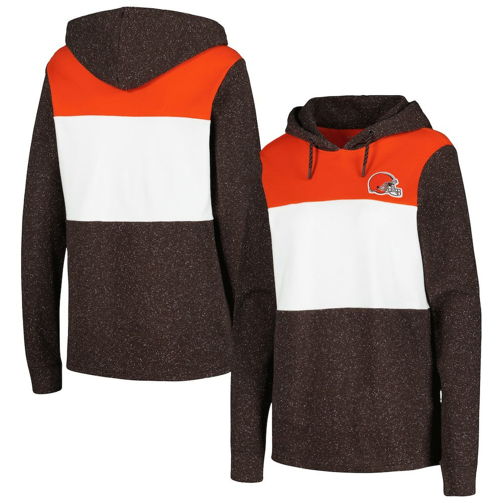 Cleveland Browns Antigua Women's Wicket Pullover Hoodie - Brown online