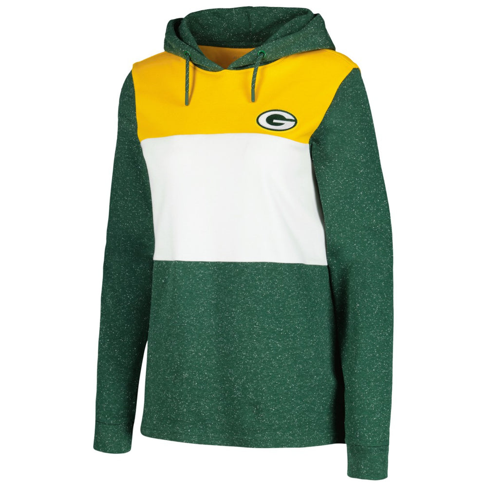 Green Bay Packers Antigua Women's Wicket Pullover Hoodie - Green for sale