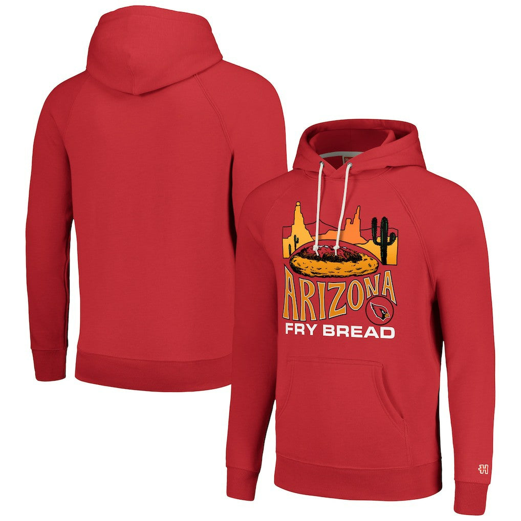 Arizona Cardinals Homage Unisex NFL x Guy Fieri’s Flavortown Tri-Blend Pullover Hoodie - Red for sale