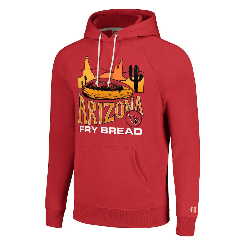 Arizona Cardinals Homage Unisex NFL x Guy Fieri’s Flavortown Tri-Blend Pullover Hoodie - Red for sale