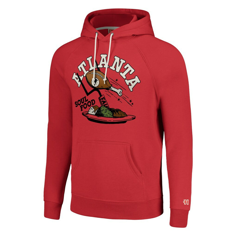 Atlanta Falcons Homage Unisex NFL x Guy Fieri’s Flavortown Tri-Blend Pullover Hoodie - Red outlet