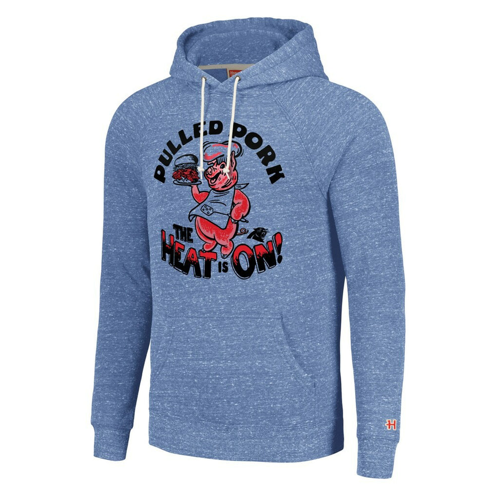 Carolina Panthers Homage Unisex NFL x Guy Fieri’s Flavortown Tri-Blend Pullover Hoodie - Light Blue discount