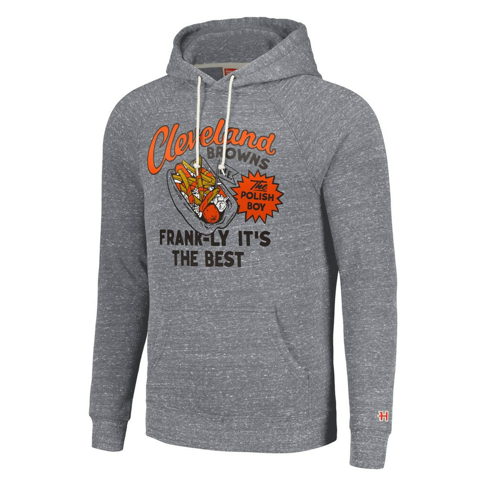 Cleveland Browns Homage Unisex NFL x Guy Fieri’s Flavortown Tri-Blend Pullover Hoodie - Gray online