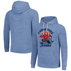 Houston Texans Homage Unisex NFL x Guy Fieri’s Flavortown Tri-Blend Pullover Hoodie - Light Blue online
