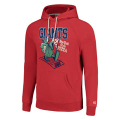 New York Giants Homage Unisex NFL x Guy Fieri’s Flavortown Tri-Blend Pullover Hoodie - Red sale