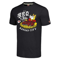 Kansas City Chiefs Homage Unisex NFL x Guy Fieri’s Flavortown Tri-Blend T-Shirt - Charcoal online