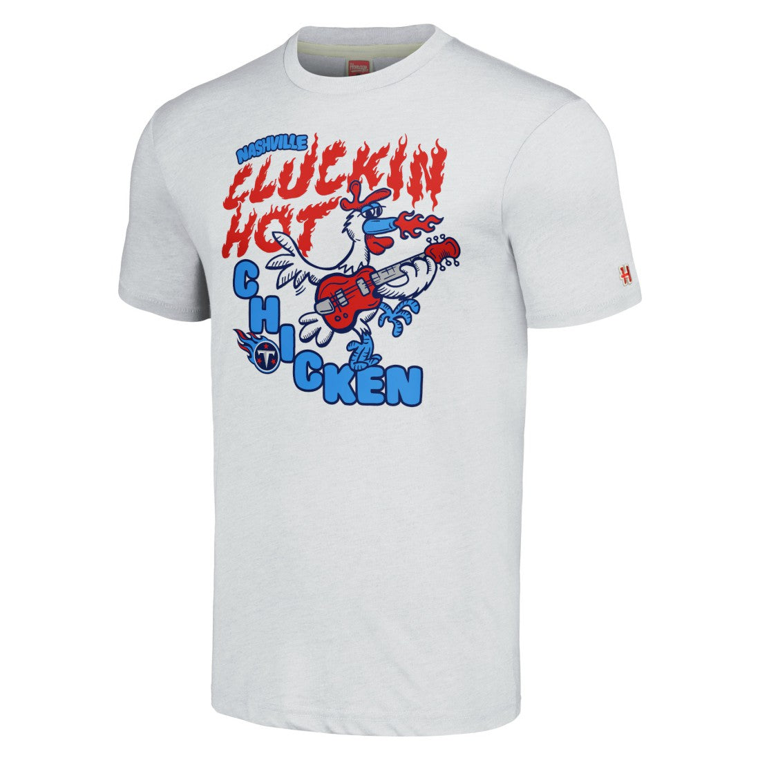 Tennessee Titans Homage Unisex NFL x Guy Fieri’s Flavortown Tri-Blend T-Shirt - Ash sale