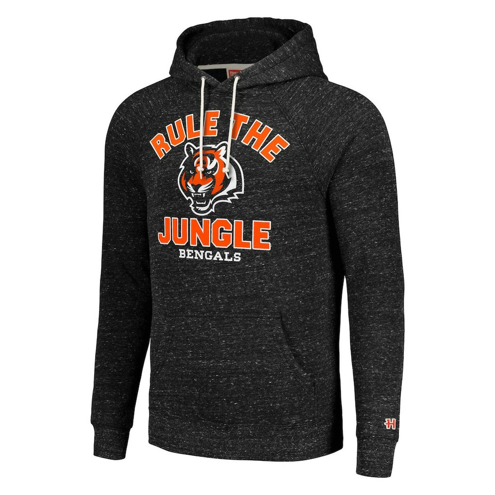 Cincinnati Bengals Homage Unisex Hyperlocal Raglan Pullover Hoodie - Charcoal online