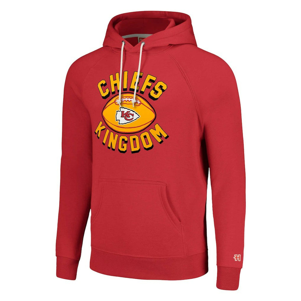 Kansas City Chiefs Homage Unisex Hyperlocal Raglan Pullover Hoodie - Red sale