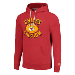 Kansas City Chiefs Homage Unisex Hyperlocal Raglan Pullover Hoodie - Red sale