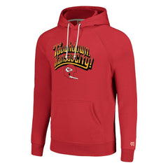 Kansas City Chiefs Homage Unisex Hyperlocal Raglan Pullover Hoodie - Red sale