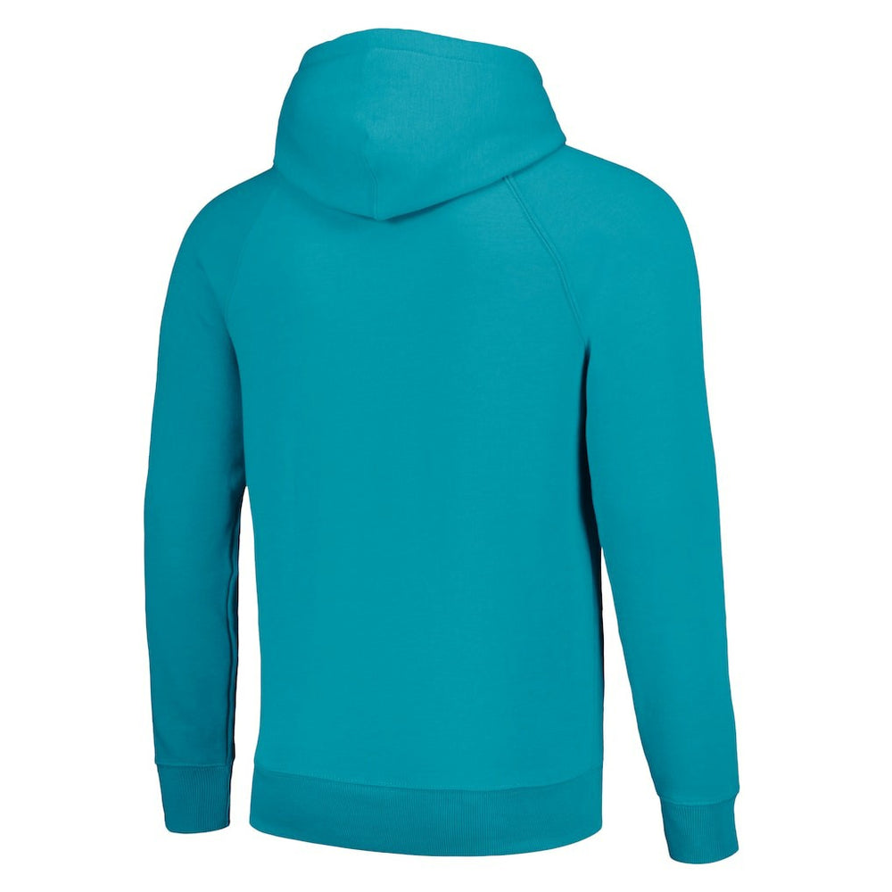 Miami Dolphins Homage Unisex Hyperlocal Raglan Pullover Hoodie - Aqua cheap