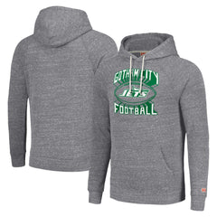 New York Jets Homage Unisex Hyperlocal Raglan Pullover Hoodie - Gray outlet