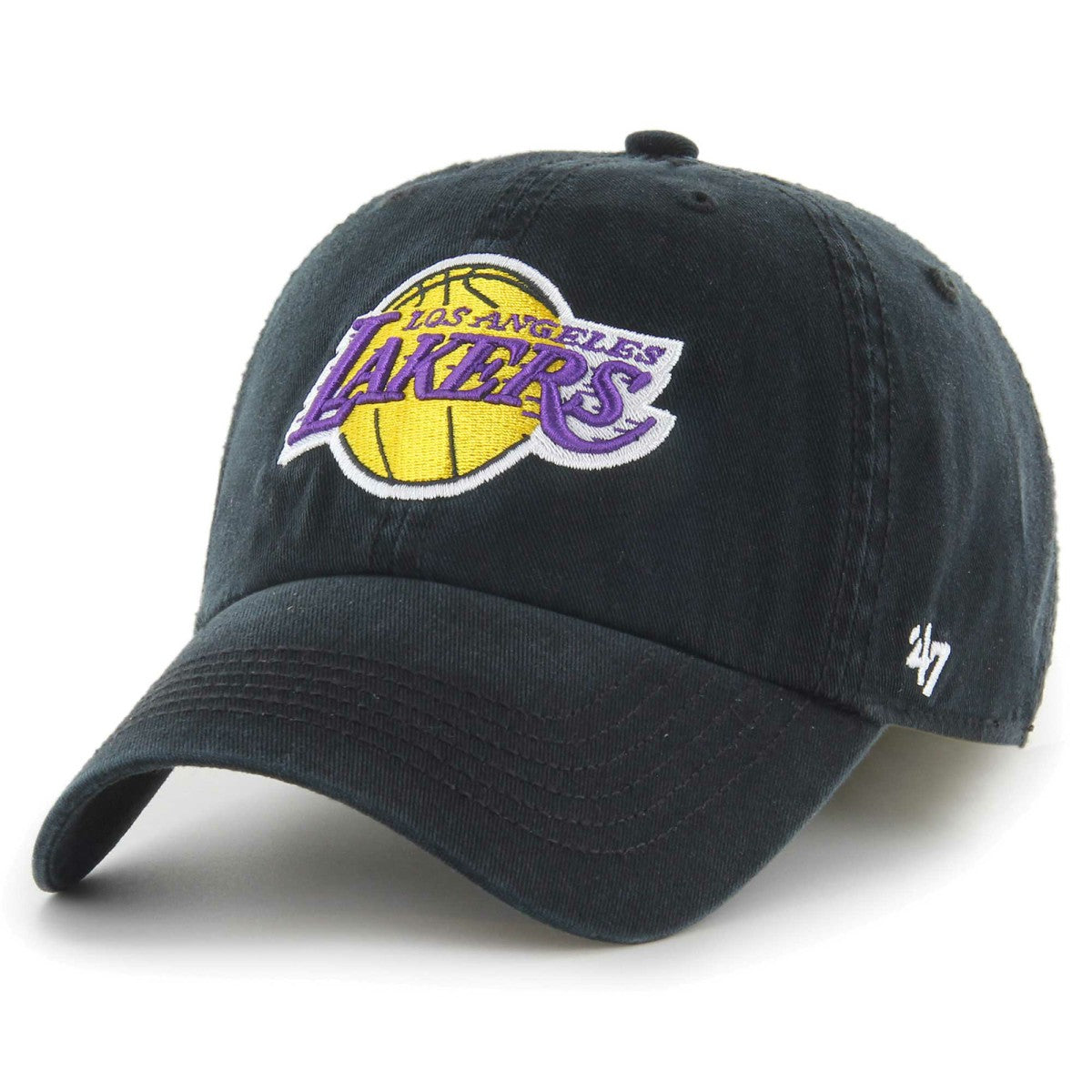 Los Angeles Lakers '47 Classic Franchise Fitted Hat - Black | 47 brand outlet