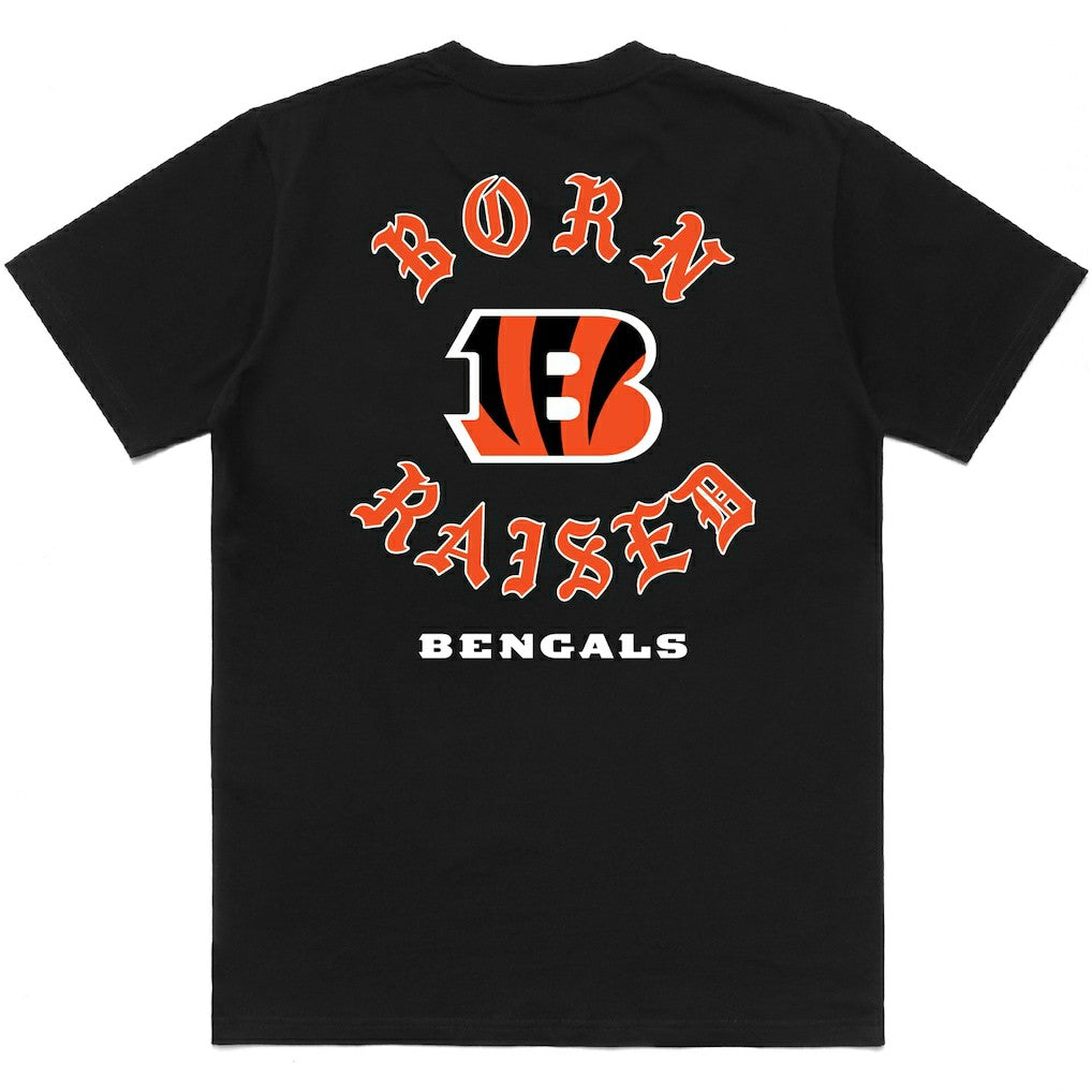 Cincinnati Bengals Born x Raised Unisex T-Shirt - Black for sale