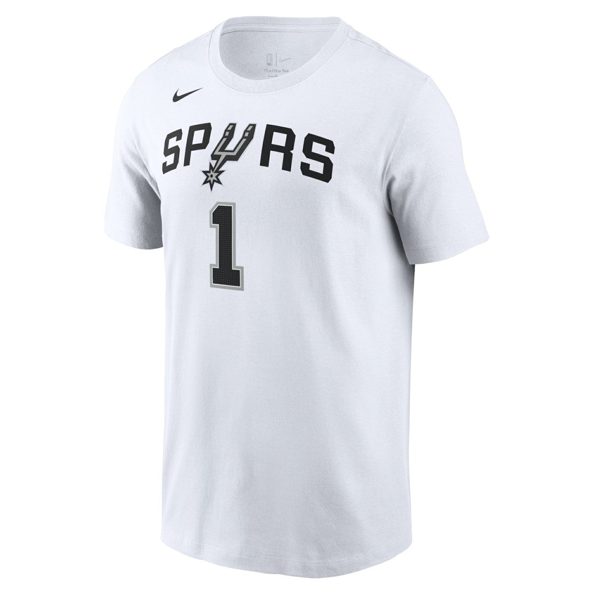 Victor Wembanyama San Antonio Spurs Icon 2022/23 Name & Number T-Shirt - White | Nike sale