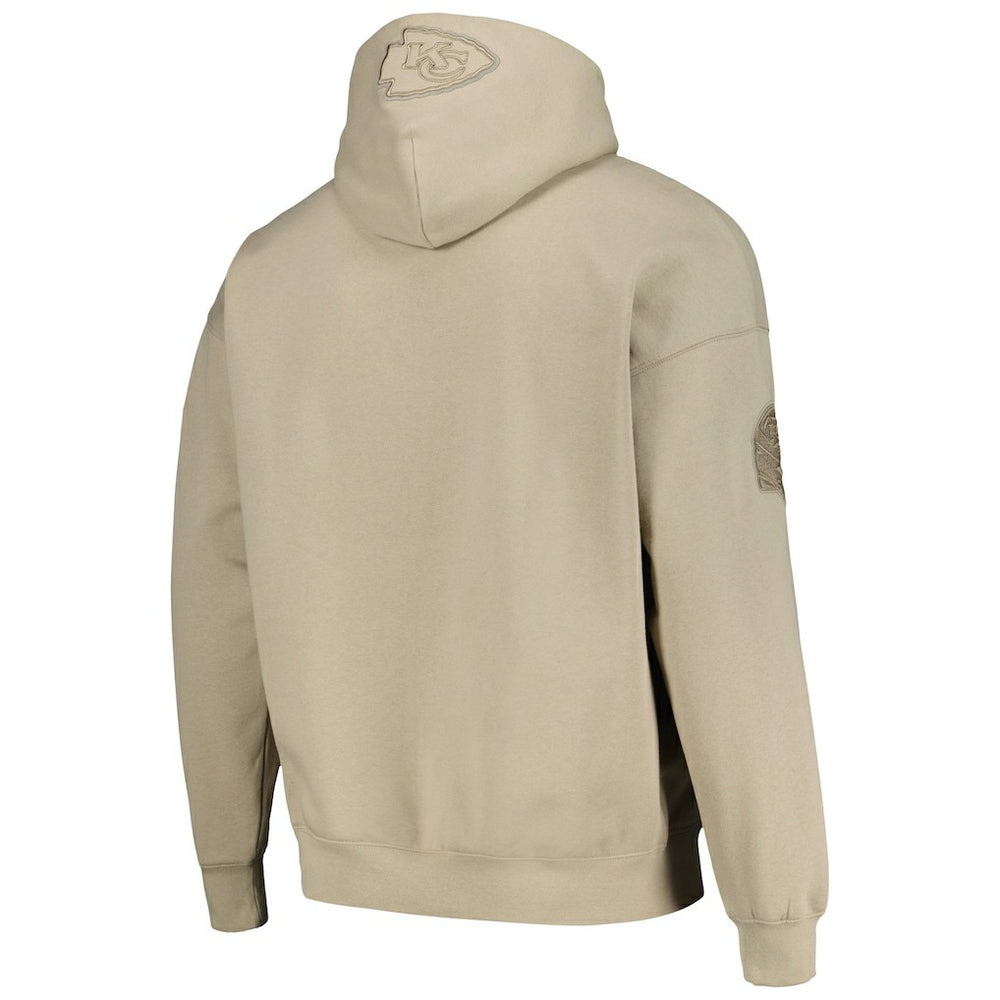 Kansas City Chiefs Pro Standard Player Name & Number Pullover Hoodie - Tan for sale