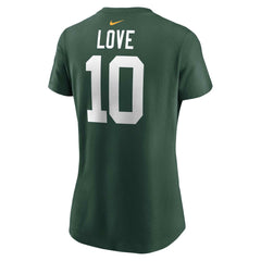 Jordan Love Green Bay Packers Women's Player Name & Number T-Shirt - Green | Nike on sale