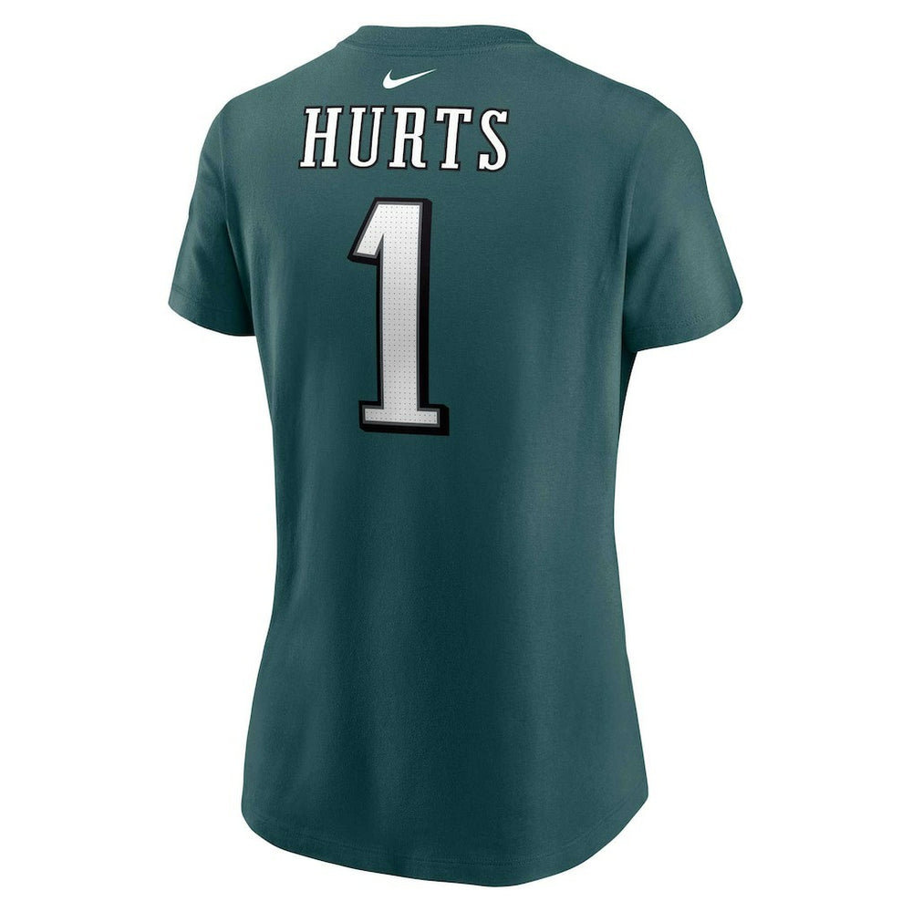 Jalen Hurts Philadelphia Eagles Women's Player Name & Number T-Shirt - Midnight Green | Nike cheap