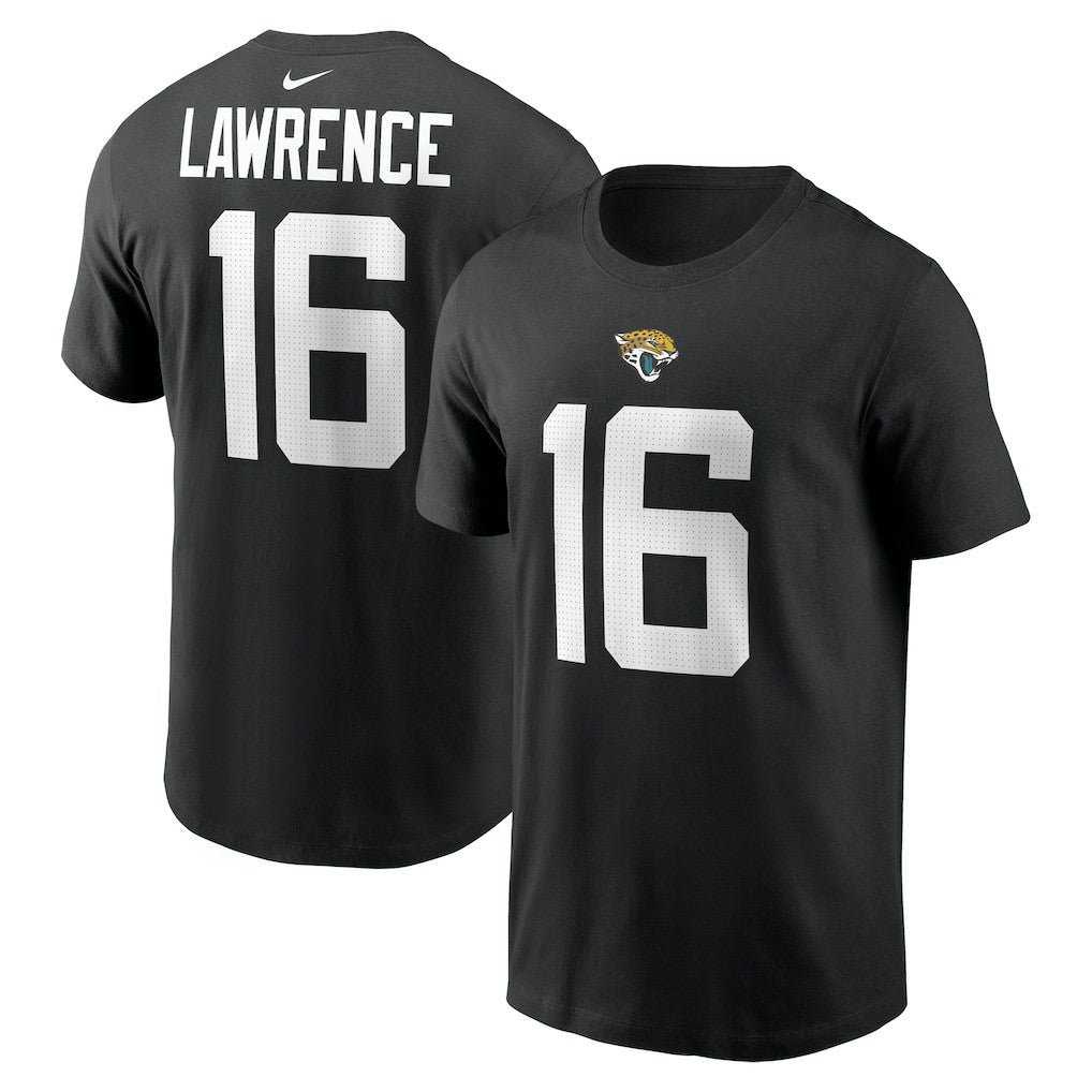 Trevor Lawrence Jacksonville Jaguars Player Name & Number T-Shirt - Black | Nike sale
