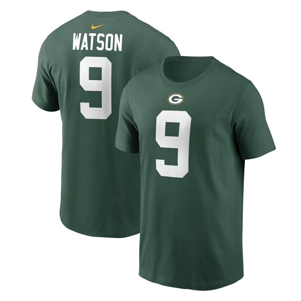 Christian Watson Green Bay Packers Player Name & Number T-Shirt - Green | Nike online