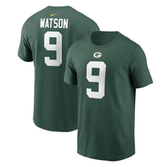 Christian Watson Green Bay Packers Player Name & Number T-Shirt - Green | Nike online