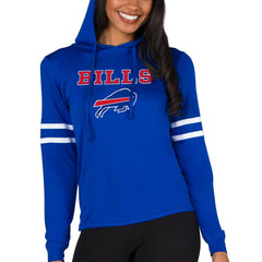 Buffalo Bills Concepts Sport Women's Marathon Lightweight Lounge Pullover Hoodie - Royal discount