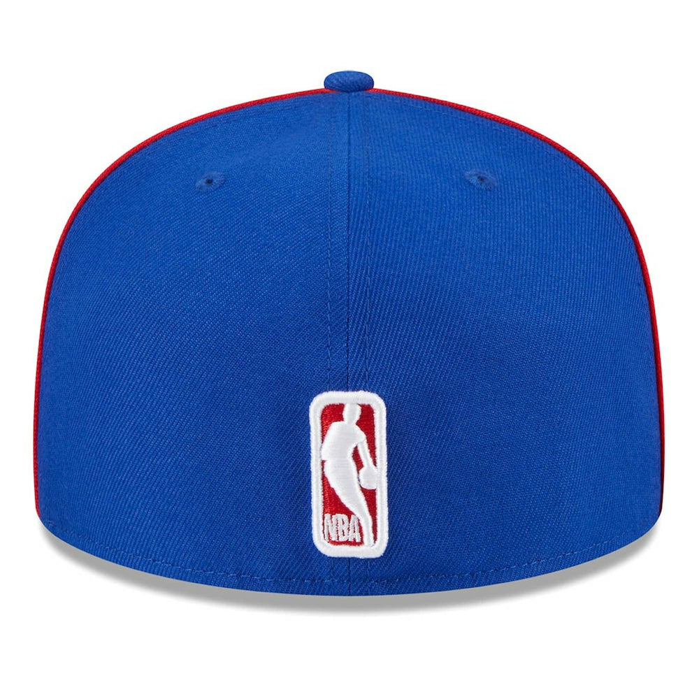 Philadelphia 76ers Piped & Flocked 59Fifty Fitted Hat - Royal | New Era for sale