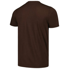 Myles Garrett Cleveland Browns Homage Unisex Caricature Player Tri-Blend T-Shirt - Heathered Brown for sale