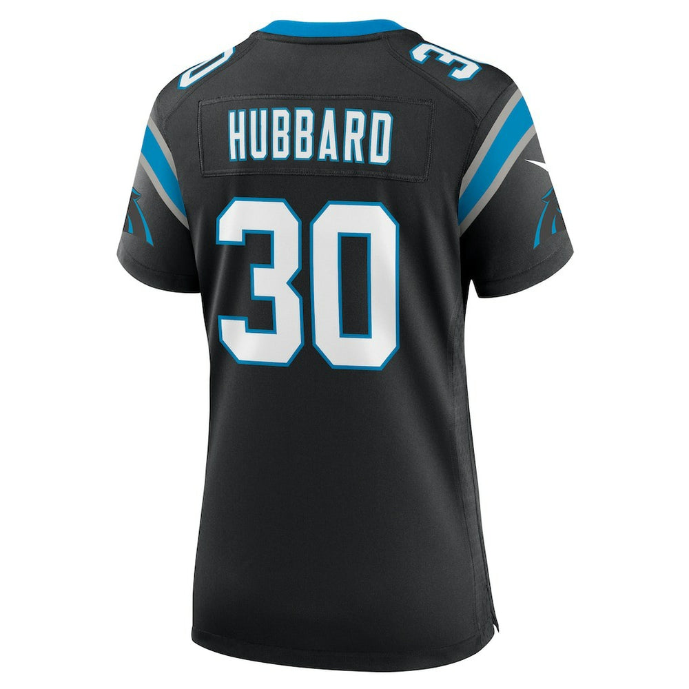 Chuba Hubbard Carolina Panthers Women's Team Game Jersey - Black | Nike outlet