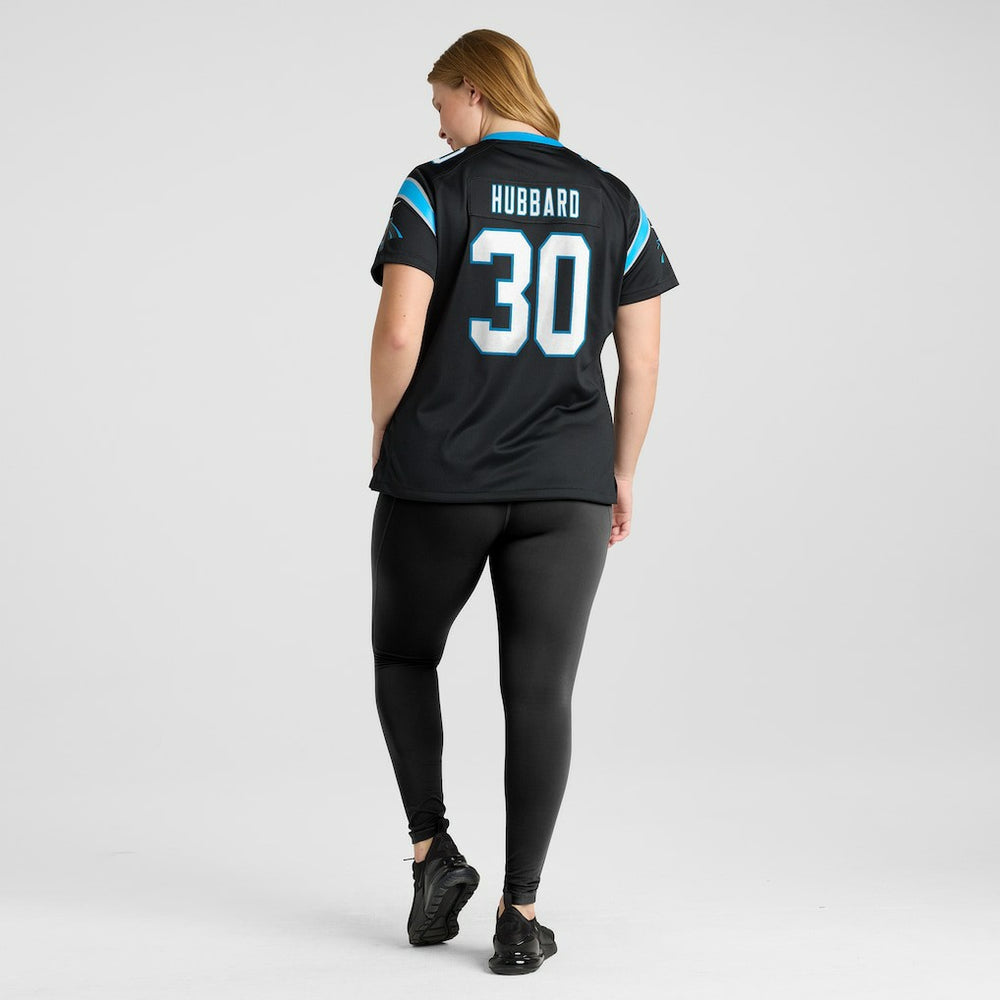 Chuba Hubbard Carolina Panthers Women's Team Game Jersey - Black | Nike outlet