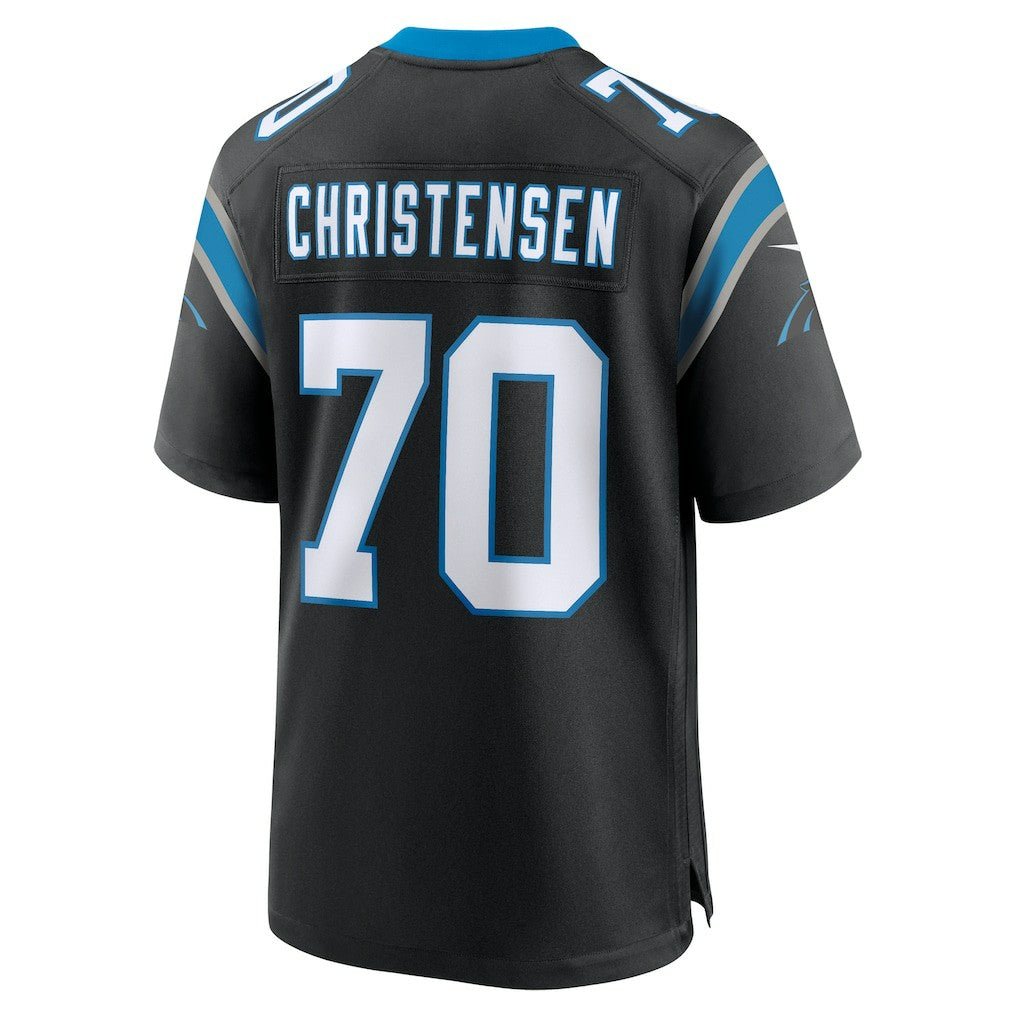 Brady Christensen Carolina Panthers Team Game Jersey - Black | Nike for sale